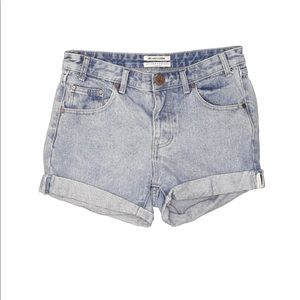 One by Oneteaspoon Charger Jean Shorts